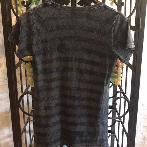 SILVER STAR GRAY/BLACK WITH ORANGE T SHIRT. Size L - Picture 6 of 7